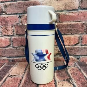 Vintage 1984 Aladdin thermal insulated Olympaid Los Angeles commemorative cup